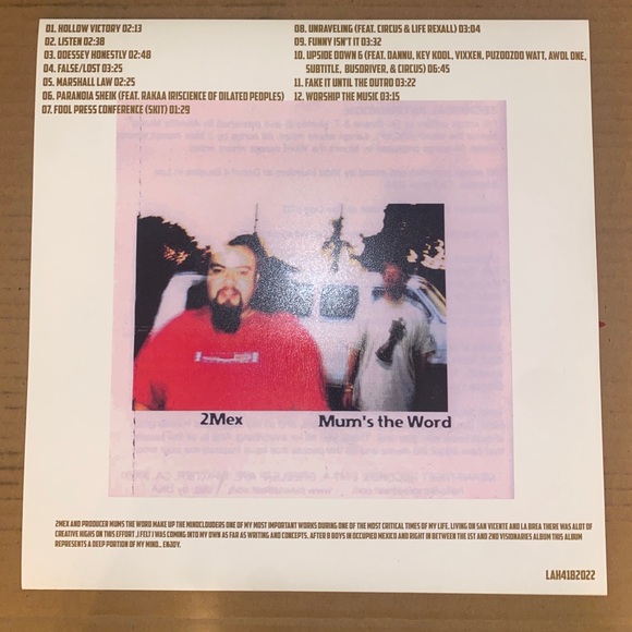 2MEX Mind clouders fake it until you make it vinyl re issue 2022 new… - Picture 4 of 6